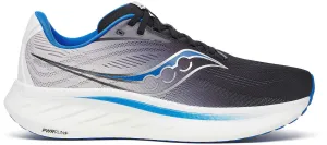 Arch Support Shoes For Running Saucony Ride 18 Mens Running Shoes - Black