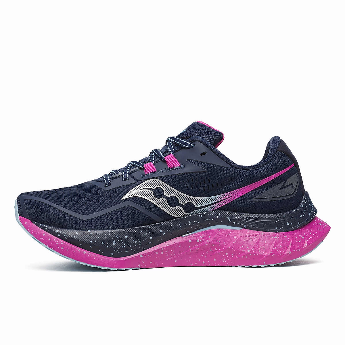 Hiking Vs Running Shoes Saucony Endorphin Speed Women' Running Shoes Navy Fuschia