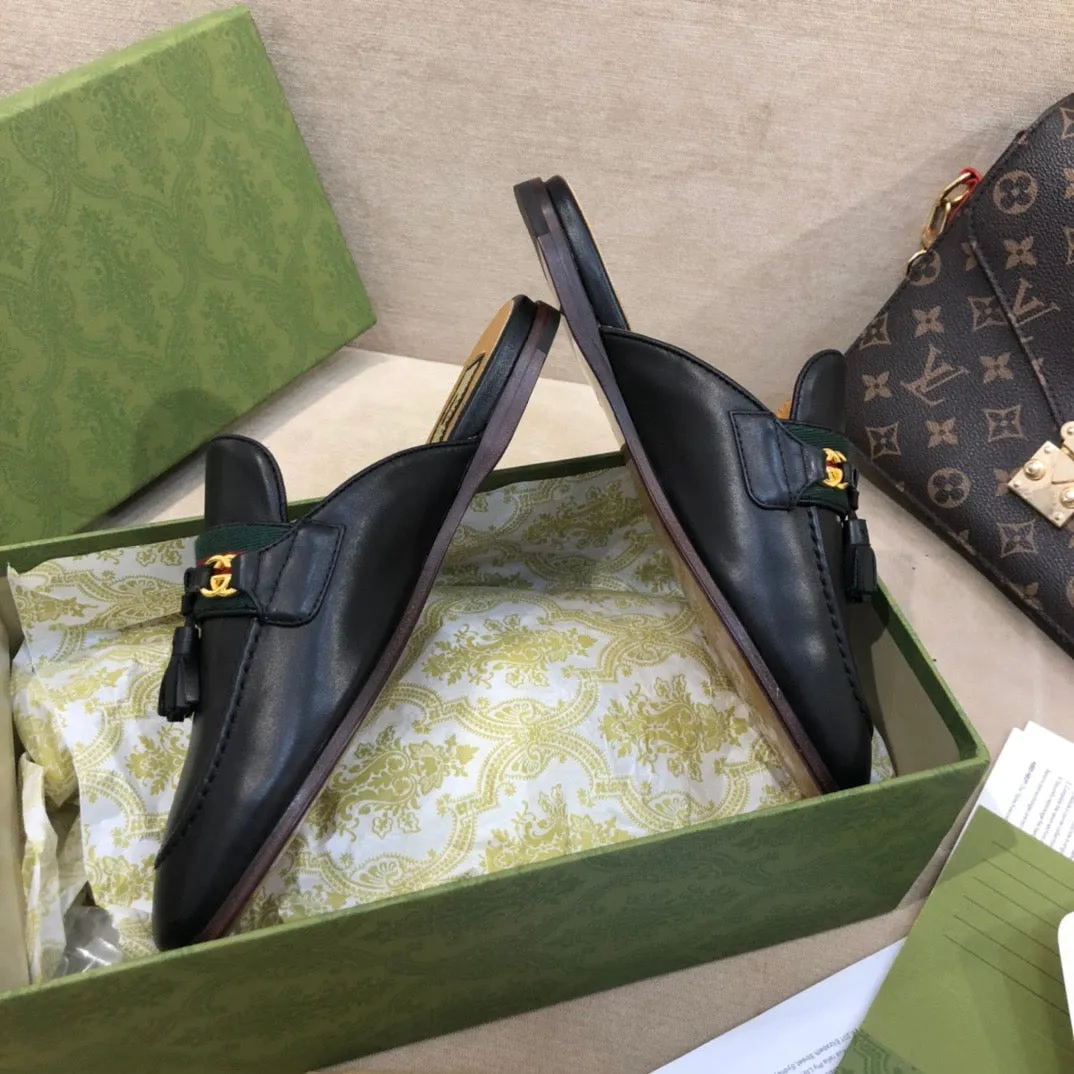 Ghost Slippers SE674 Size 4-11   Heels:1.5cm Material: Cowhide  Lining: Sheep skin Sole: Italian leather