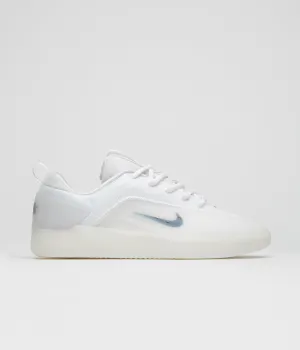 Nike SB Nyjah 4 Shoes - White / Black - White - Black New Nike Kobe Shoes