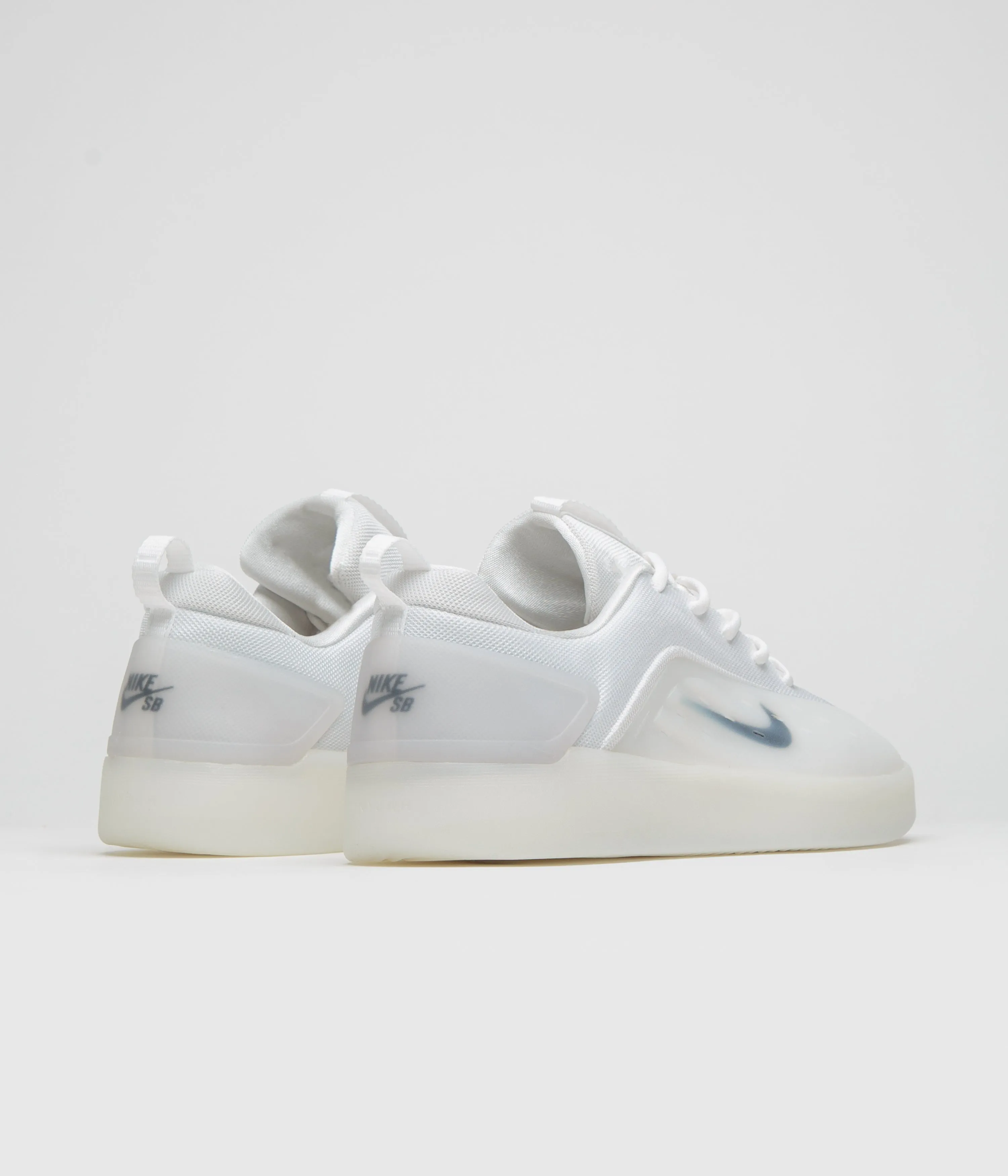 Sport Shoes Nike Nike SB Nyjah 4 Shoes - White / Black - White - Black