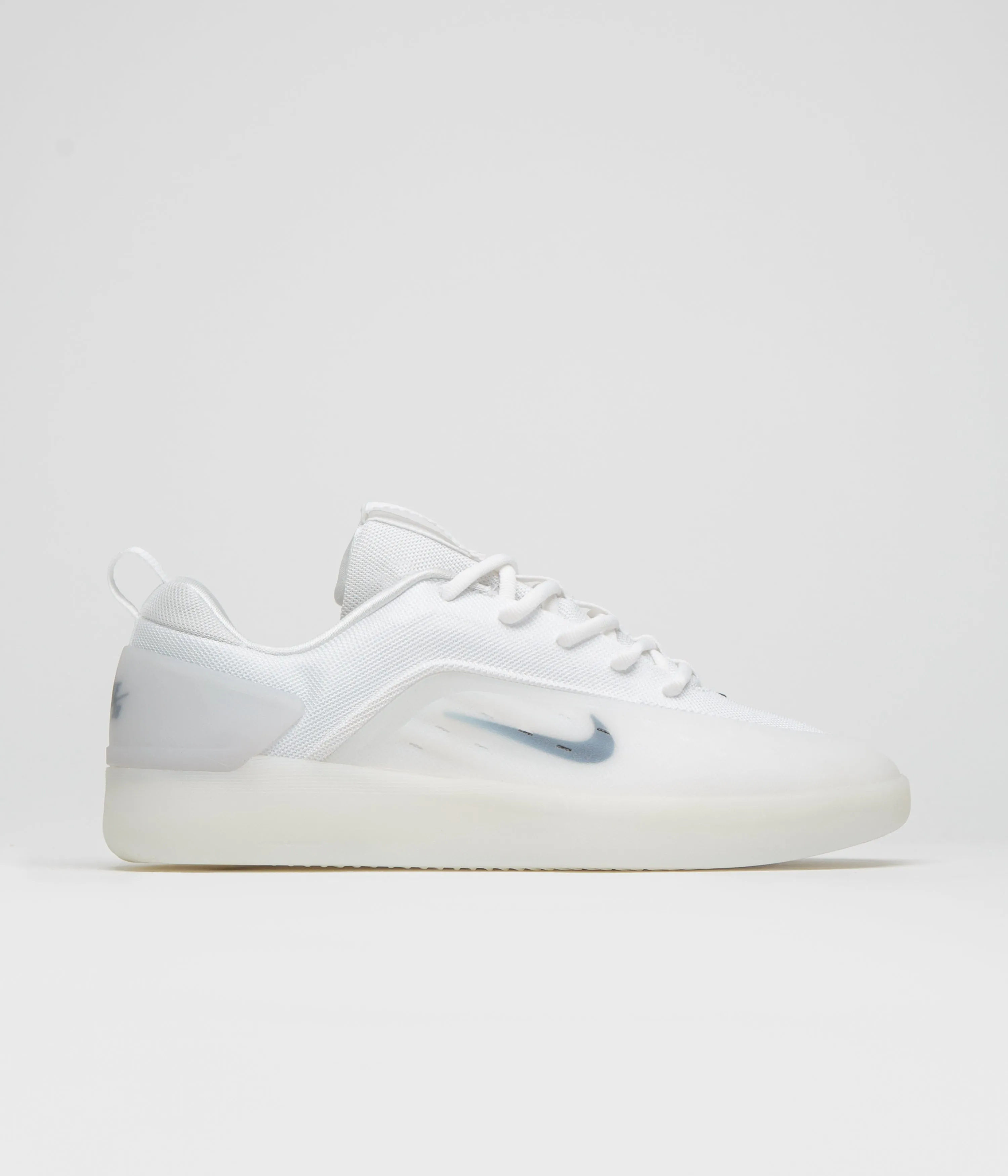 Nike SB Nyjah 4 Shoes - White / Black - White - Black Nike Golf Shoes Air