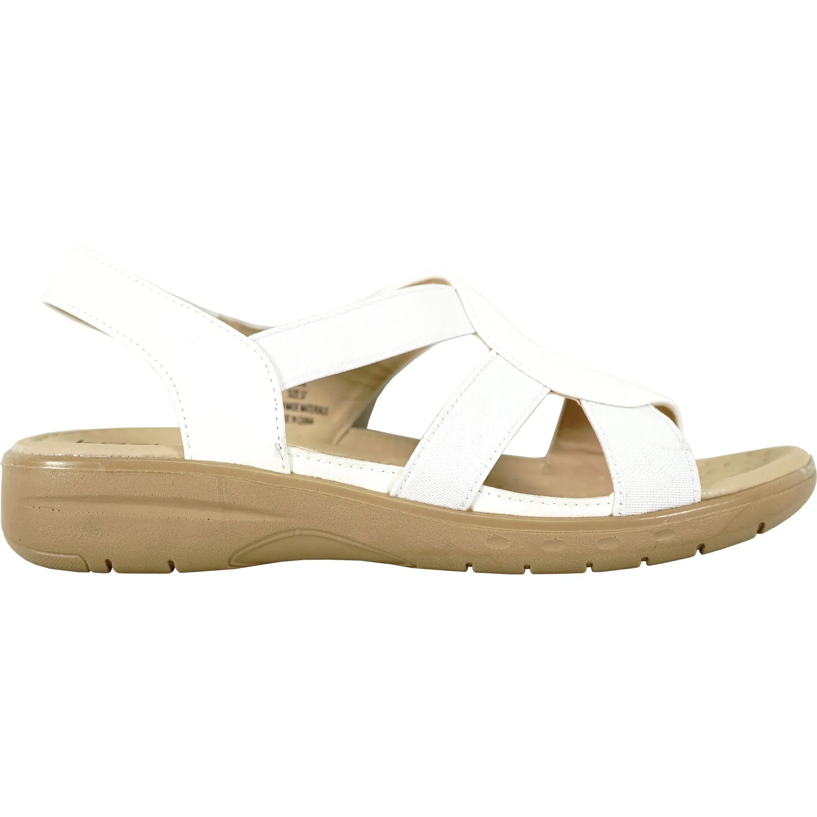 kozi Women Sandal OY3132 Comfort Wedge Sandal White Sandals Regency La Toc Photos