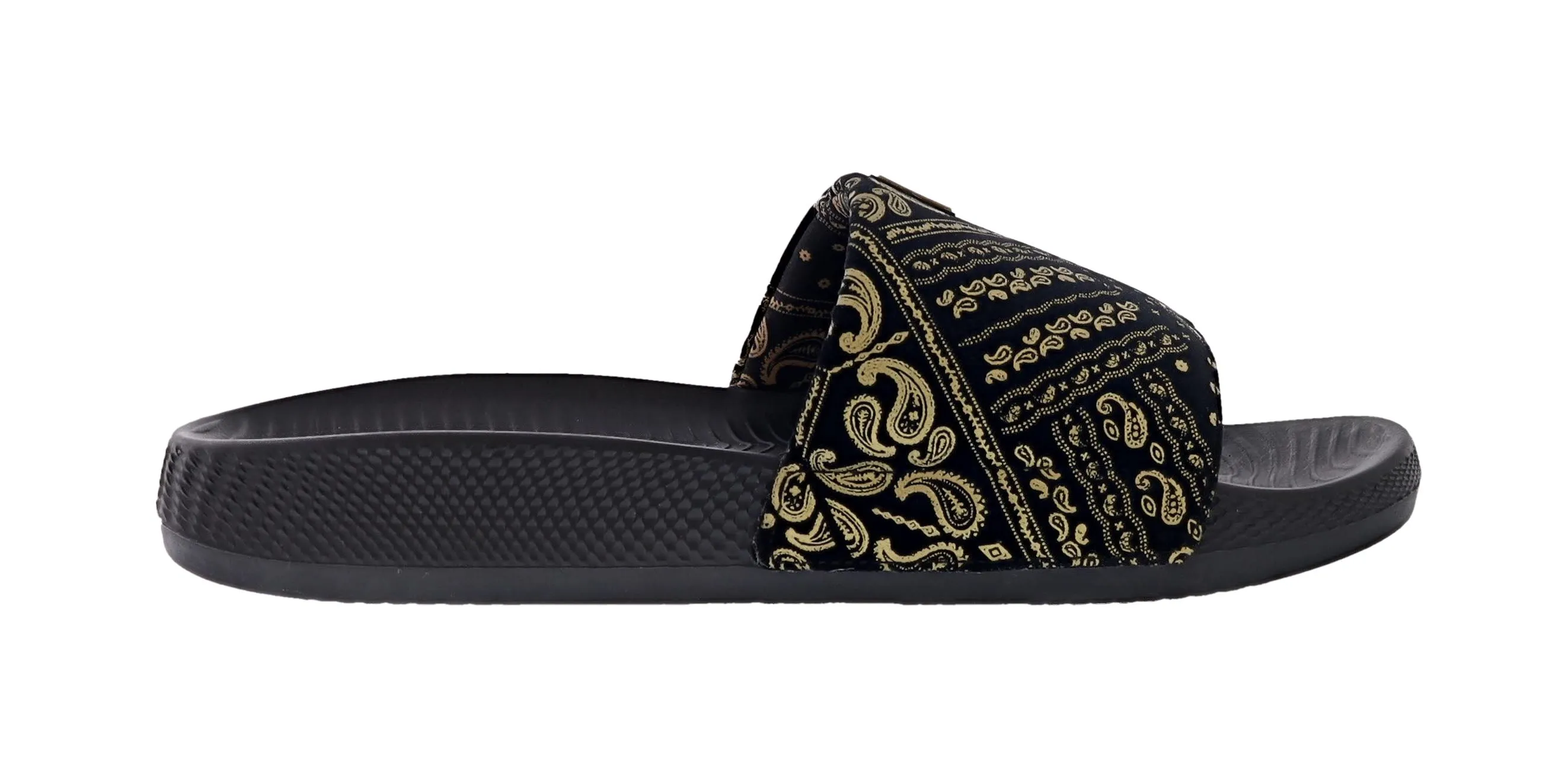 Slip On Sandals With Heels Skechers X Snoop Dogg: Low Slider- Velvet Paisley Men's Sandals