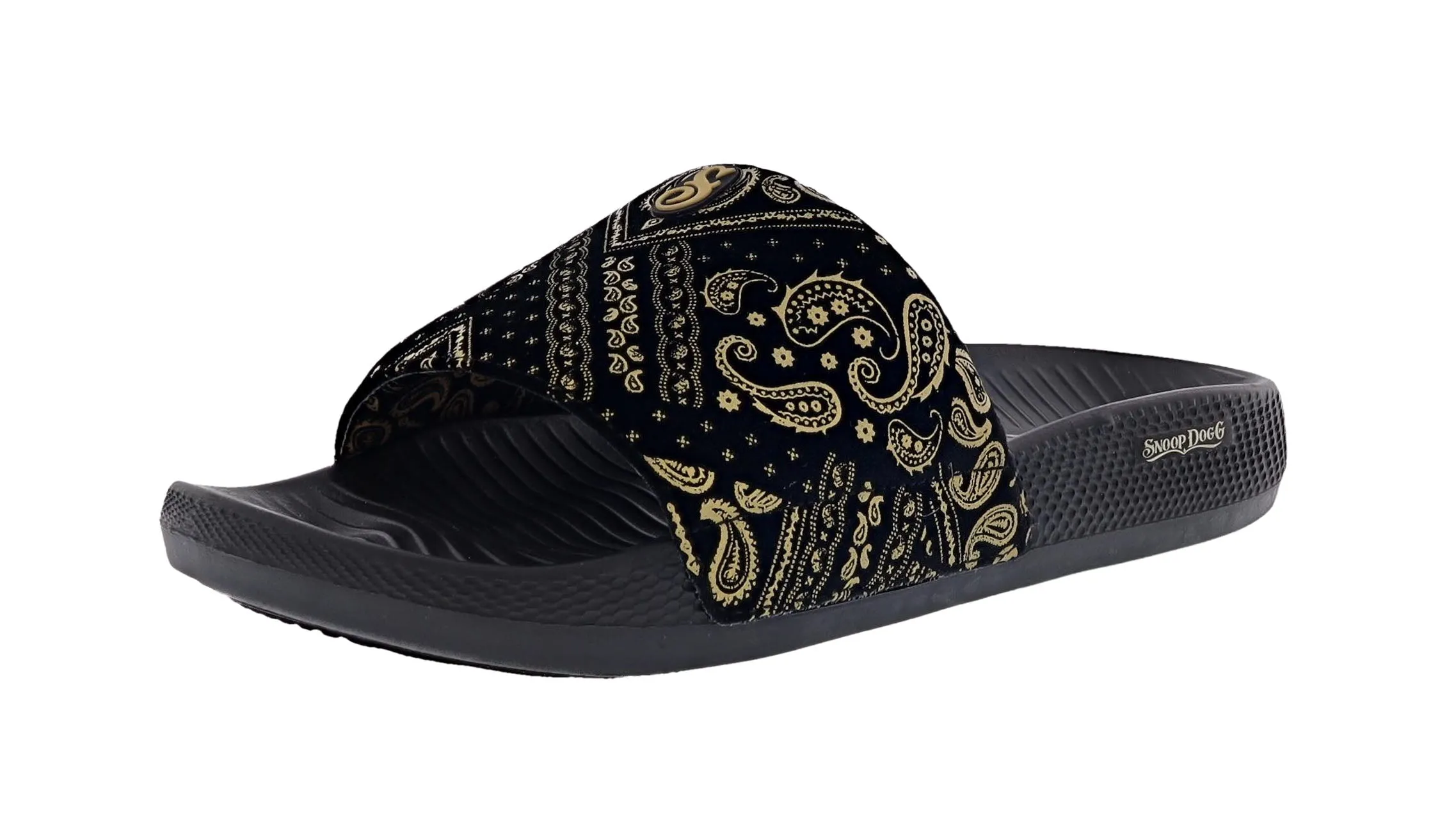 Skechers X Snoop Dogg: Low Slider- Velvet Paisley Men's Sandals Flatform Sandals