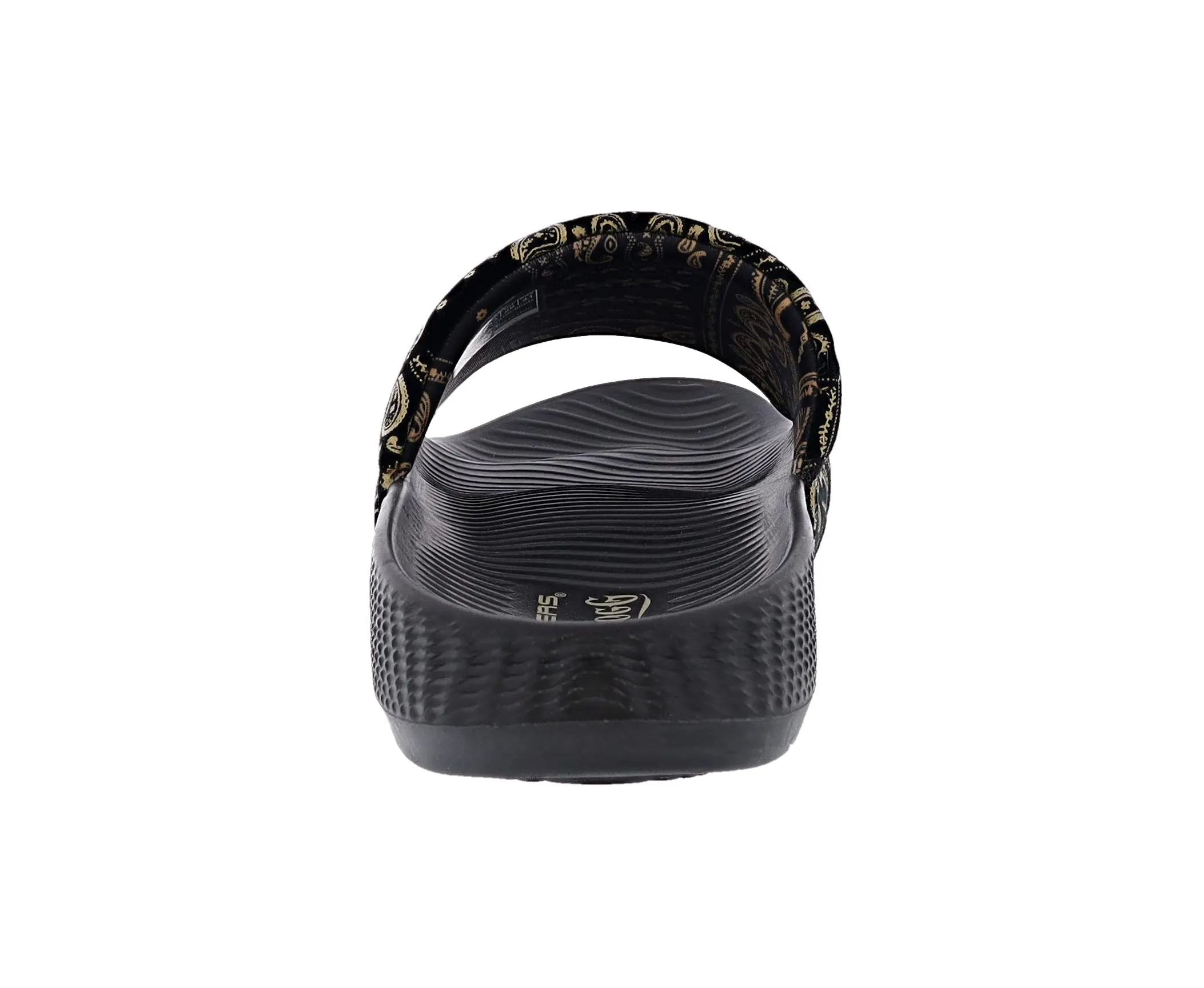 Open Toed Sandals Skechers X Snoop Dogg: Low Slider- Velvet Paisley Men's Sandals