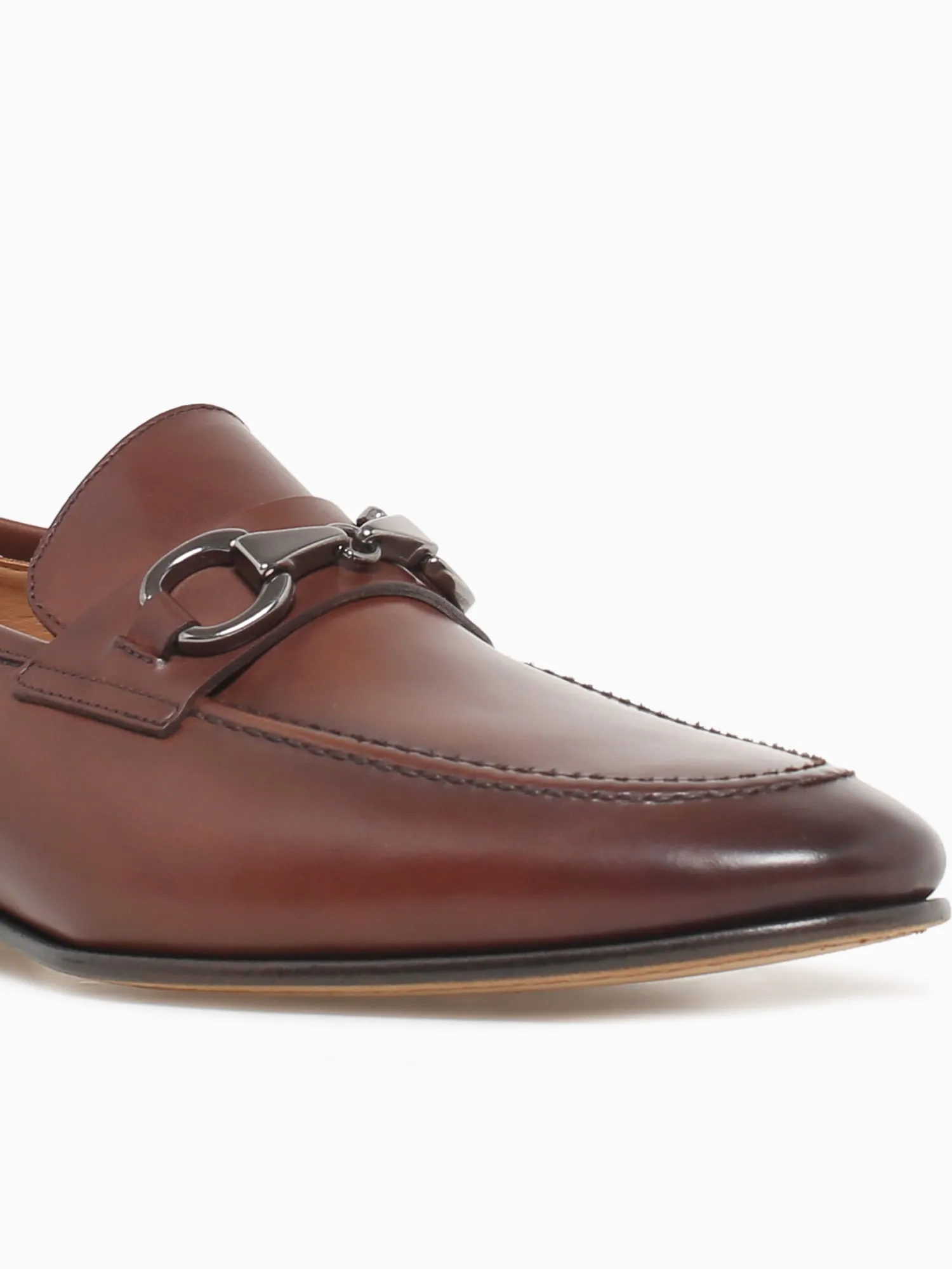 Madhava Red Brown Butterfly Coach Loafers Leah