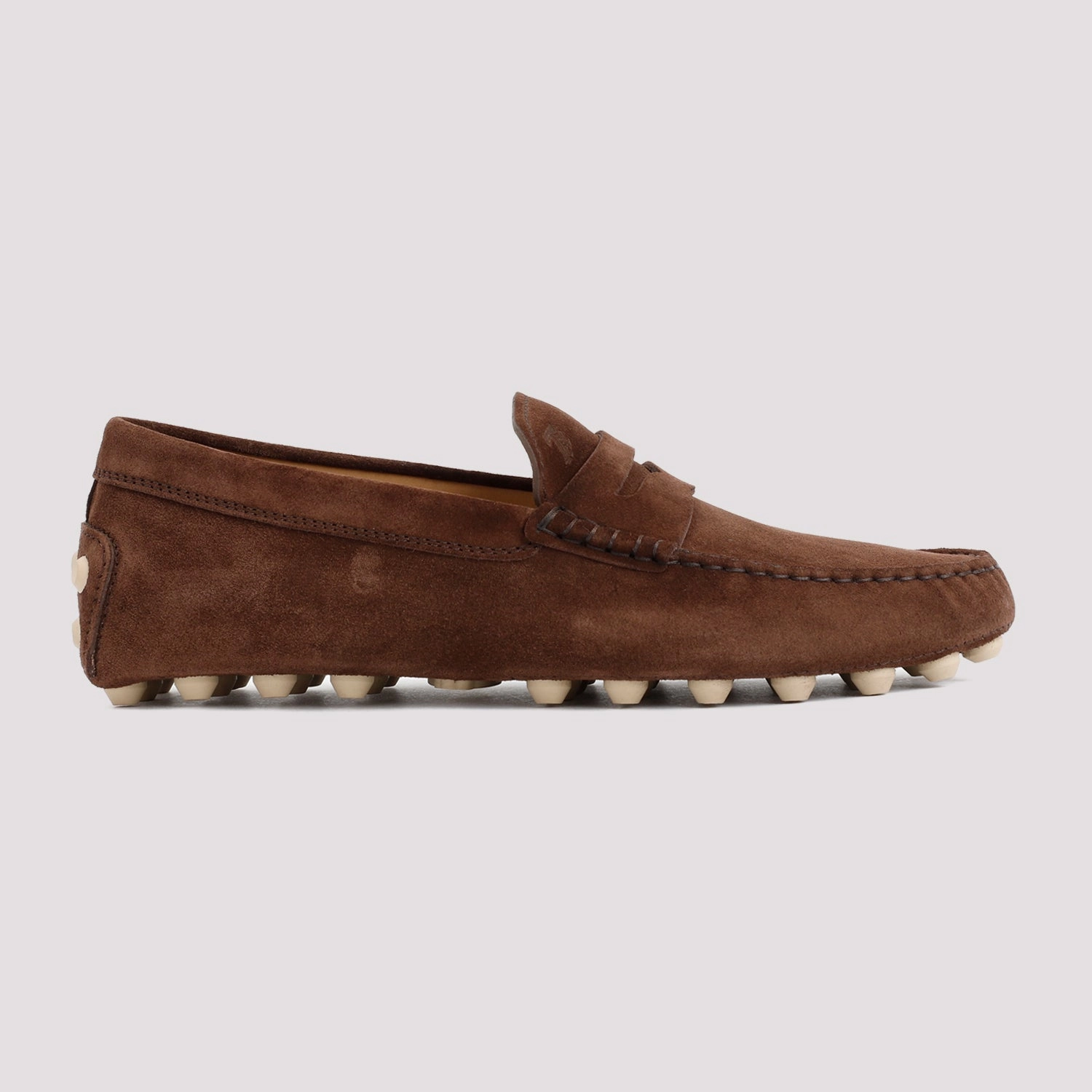 Amazon Penny Loafers TOD`S DOUBLE T SUEDE LEATHER LOAFER
