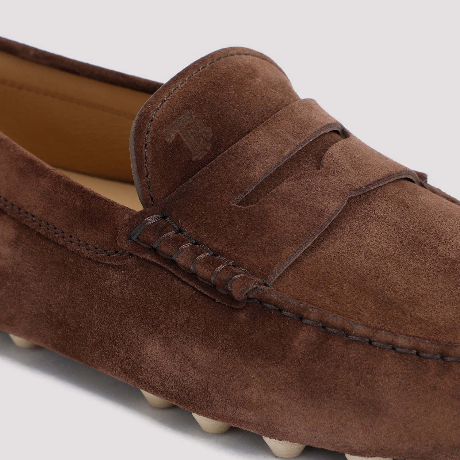 Rhude Loafers TOD`S DOUBLE T SUEDE LEATHER LOAFER