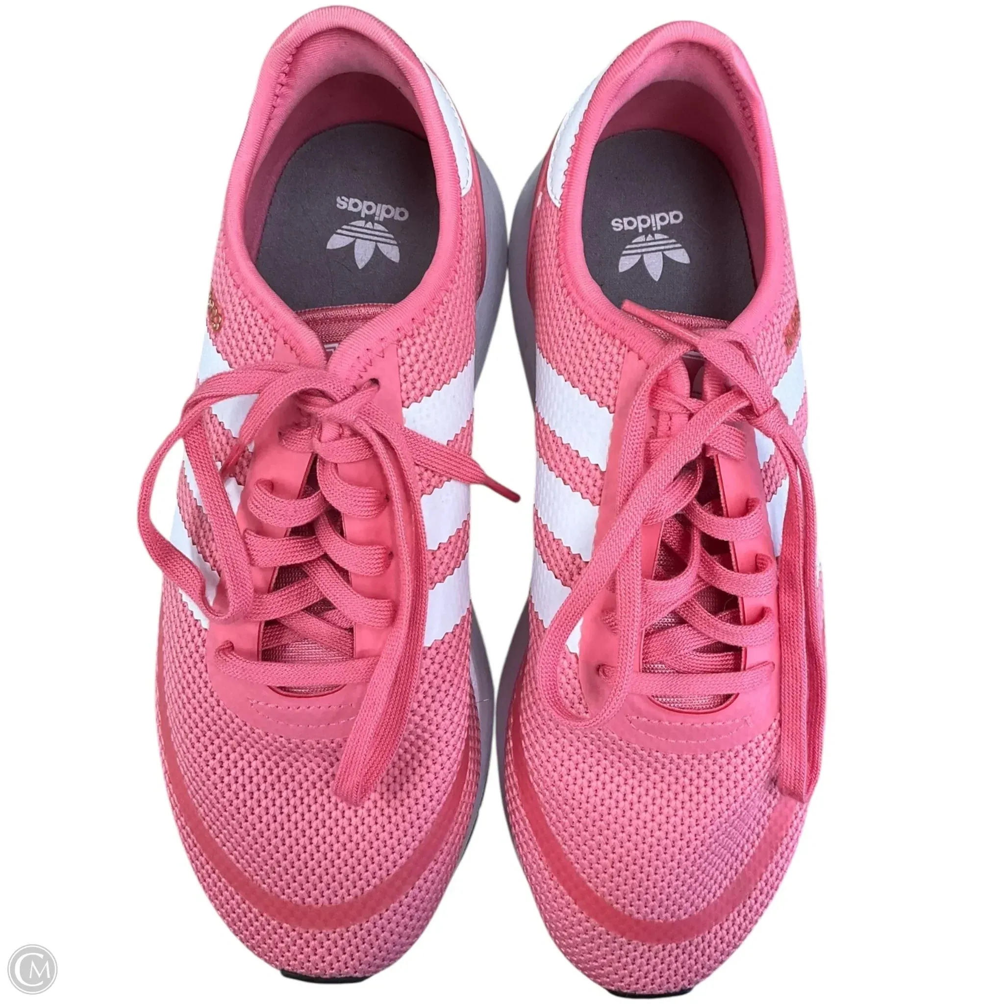 Adidas Originals Gazelle Bold Two White White Shoe Shoes Sneakers By Adidas In Coral, Size: 7