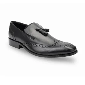 Men's leather slip-on formal loafers Miu Miu Shearling Loafers