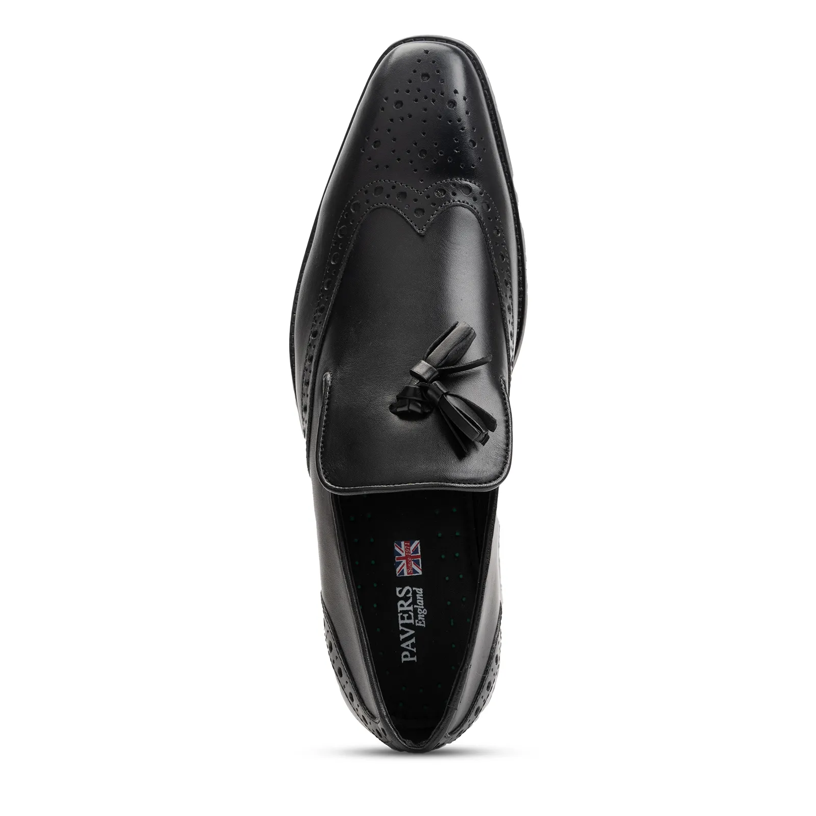 Men's leather slip-on formal loafers Vans Leather Loafers