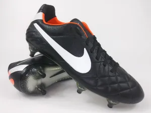 Nike Tiempo Legend IV SG Black Orange Good Nike Walking Shoes