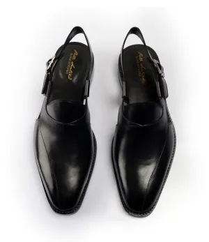 Ralph Loafers Leather Peshawari - Black