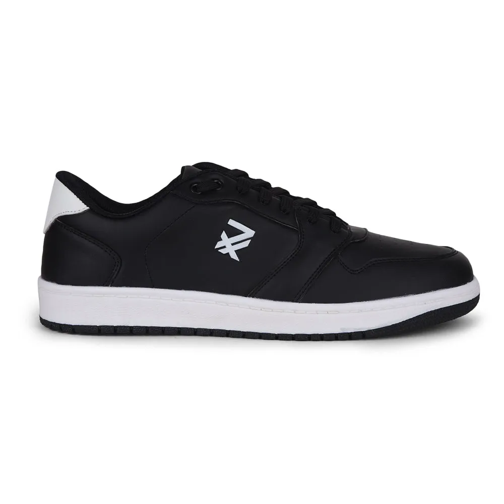 Leap7x Casual Black Lacing Sneakers JAXEN-3E By Liberty Casual Summer Shoes
