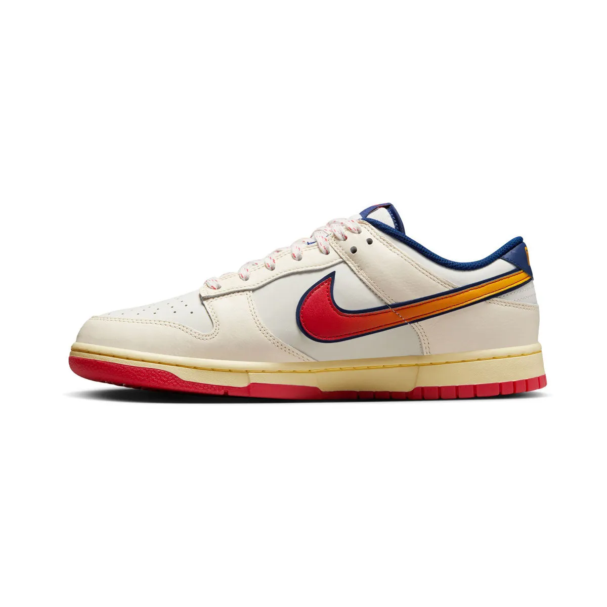 MENS NIKE DUNK LOW RETRO SE PALE IVORY/LT CRIMSON_HV5749-110 Nike Shoes Neon Orange