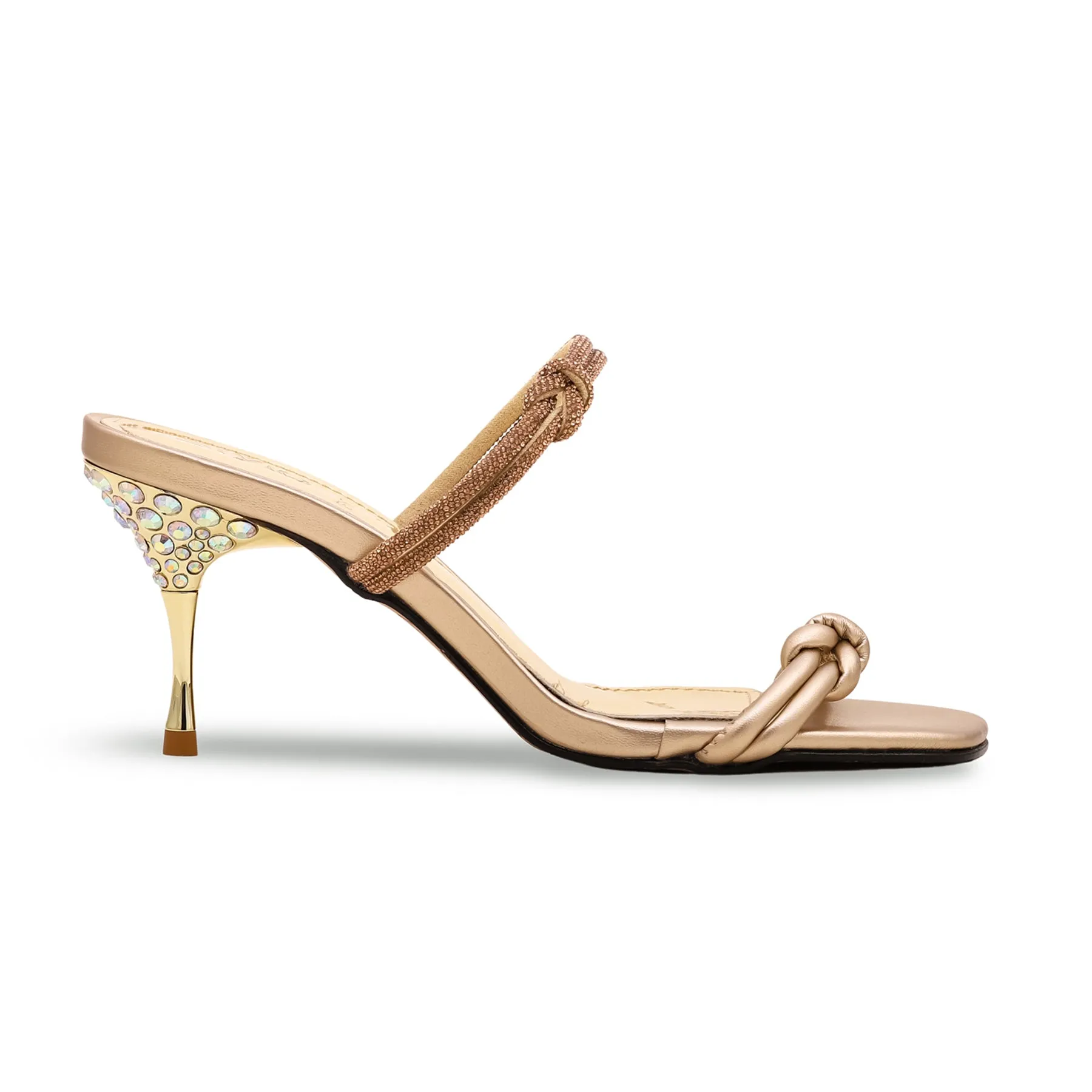 Desginer Slides Golden Fancy Slipper FN7772