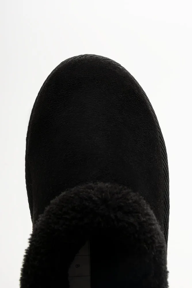 Granny Flats Shoes Slippers Black