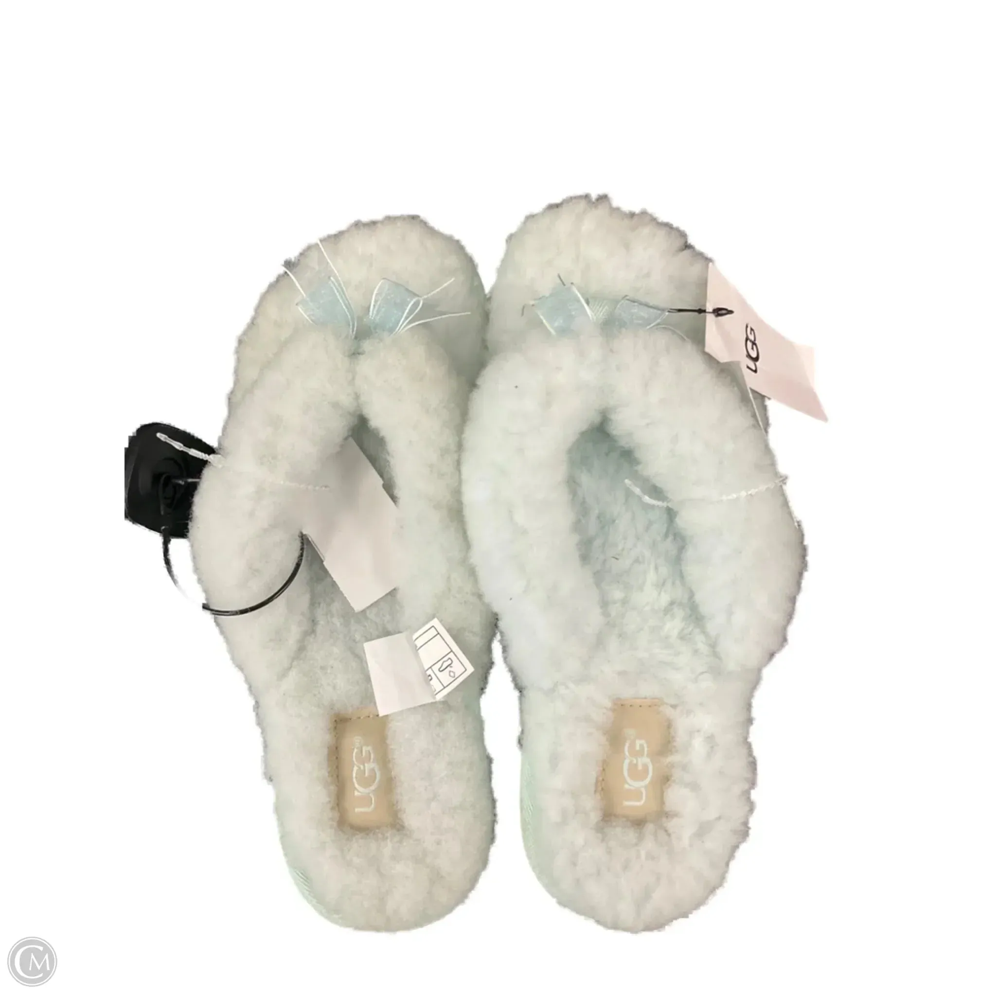 Slippers Designer By Ugg In Green size 8 Support Slippers