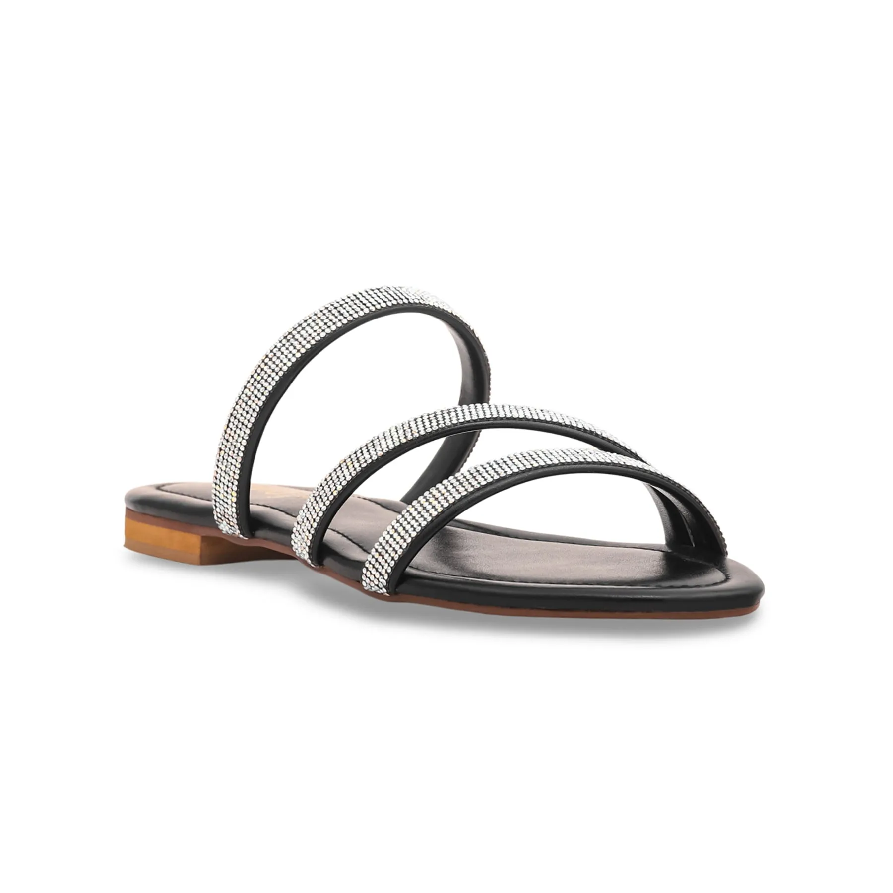 Slippers Nail Varnish Black Fancy Slipper FN7697