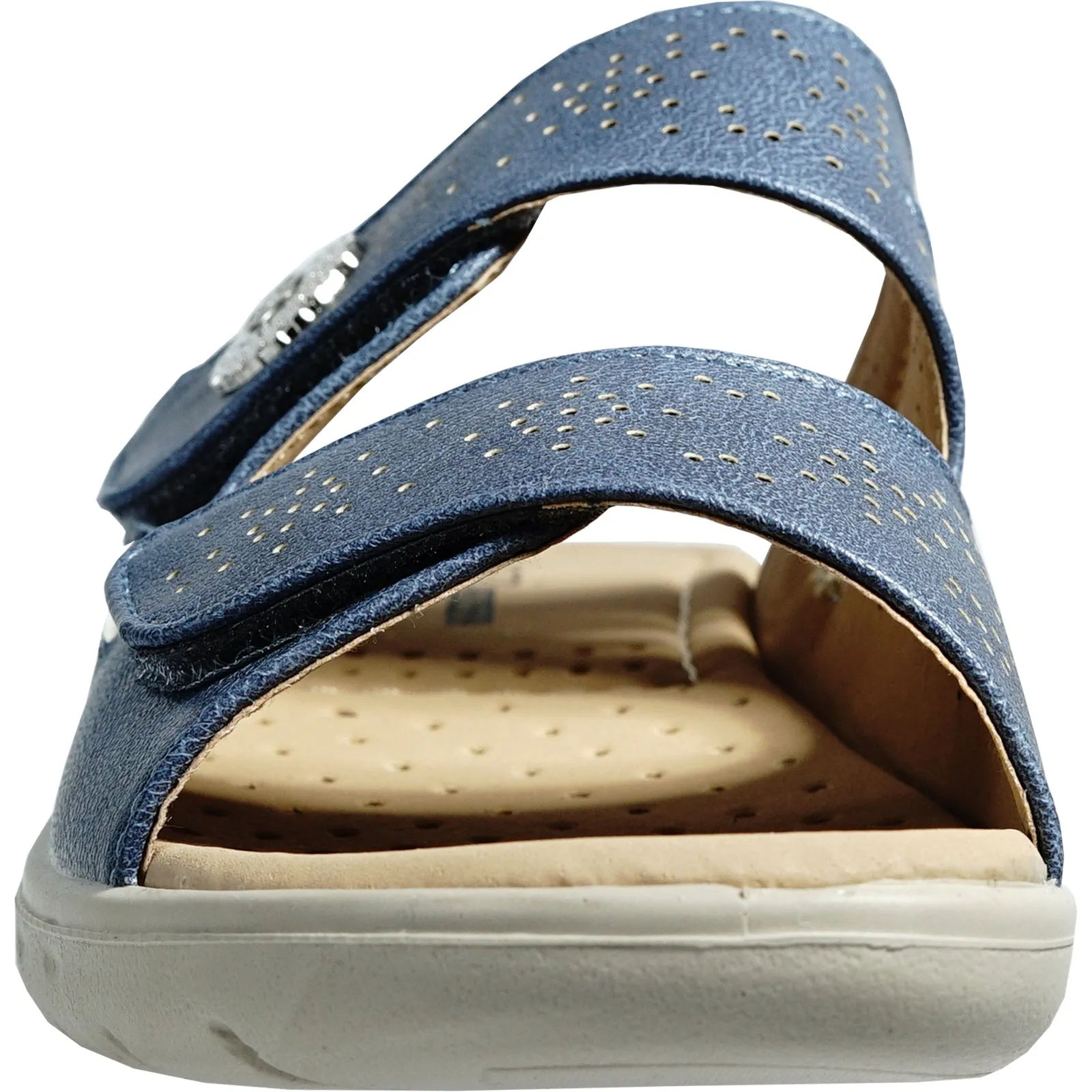 kozi Women Sandal OY5125 Comfort Wedge Sandal Navy Sandals St Lucia Reviews