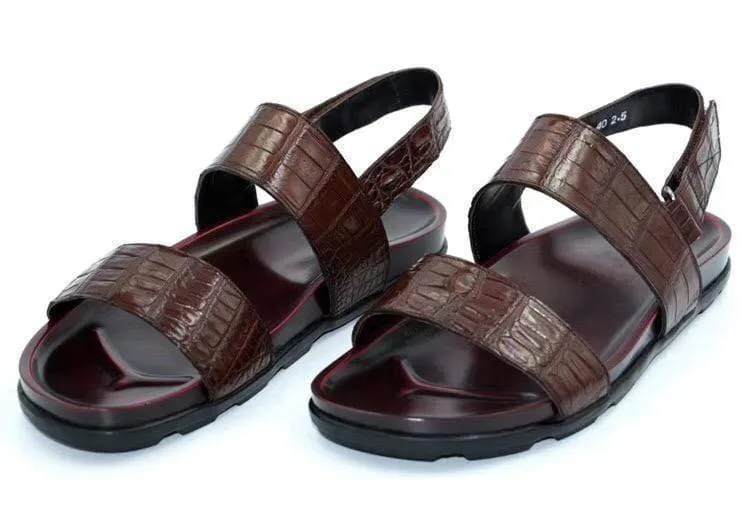 Crocodile Shoes Crocodile Leather Sandals Sandals Golf Resorts