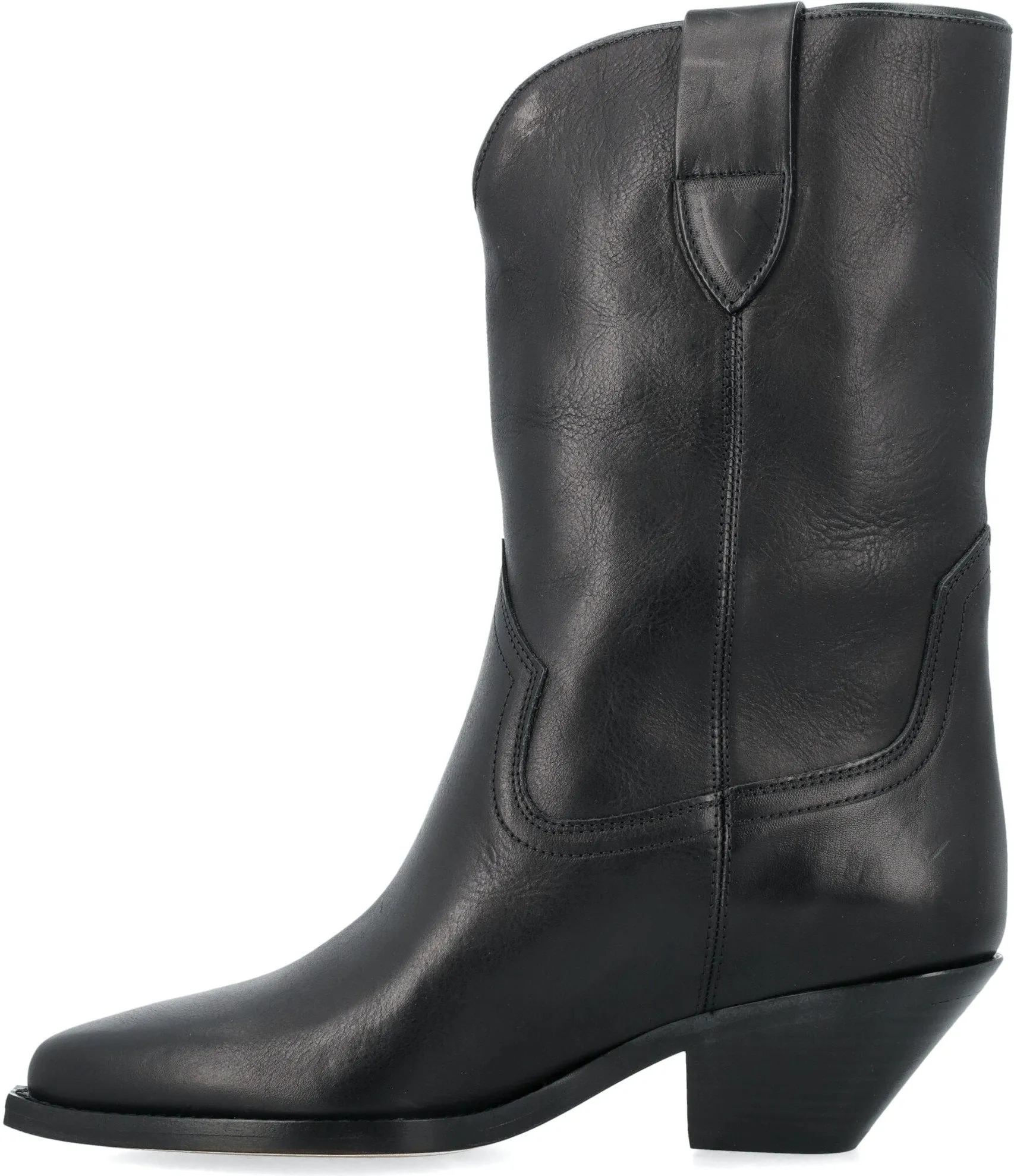 DAHOPE Lace Up Boots With Heel