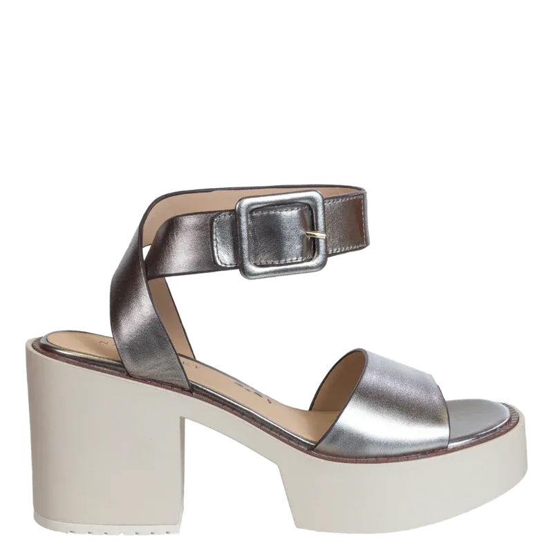 Sarto Sandals NAKED FEET ICONOCLAST - GUNMETAL