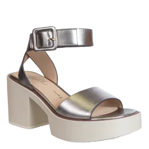 Slide In Sandals NAKED FEET ICONOCLAST - GUNMETAL