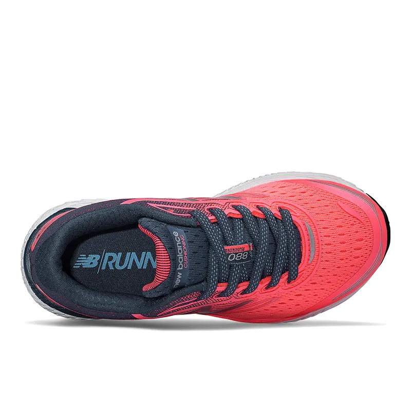 880v7 - Guava with Navy - Kids Good Shoes For Running And Training