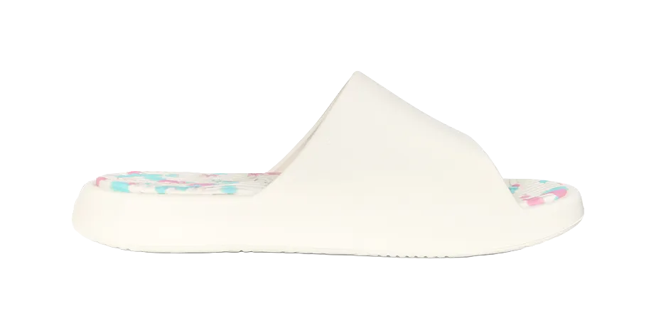 PEAK Tai Ji1.0 Abrasion Resistant Cushioning Slide Slippers Unisex Canvas White Blue Slippers Air Max