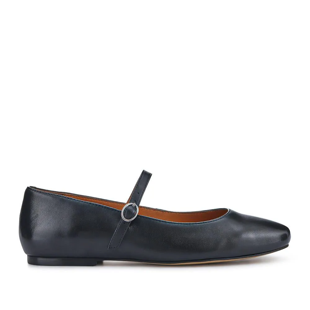 Flat Fur Shoes Sonnet Mary Janes  - SONNET / 325 143 - Black