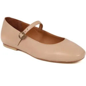 Sonnet Mary Janes  - SONNET / 325 143 - latte Leather Flat Shoes Canvas