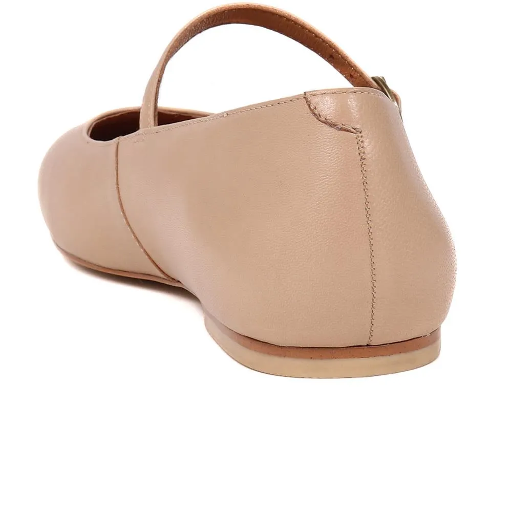 Best Running Shoes To Support Flat Feet Sonnet Mary Janes  - SONNET / 325 143 - latte Leather