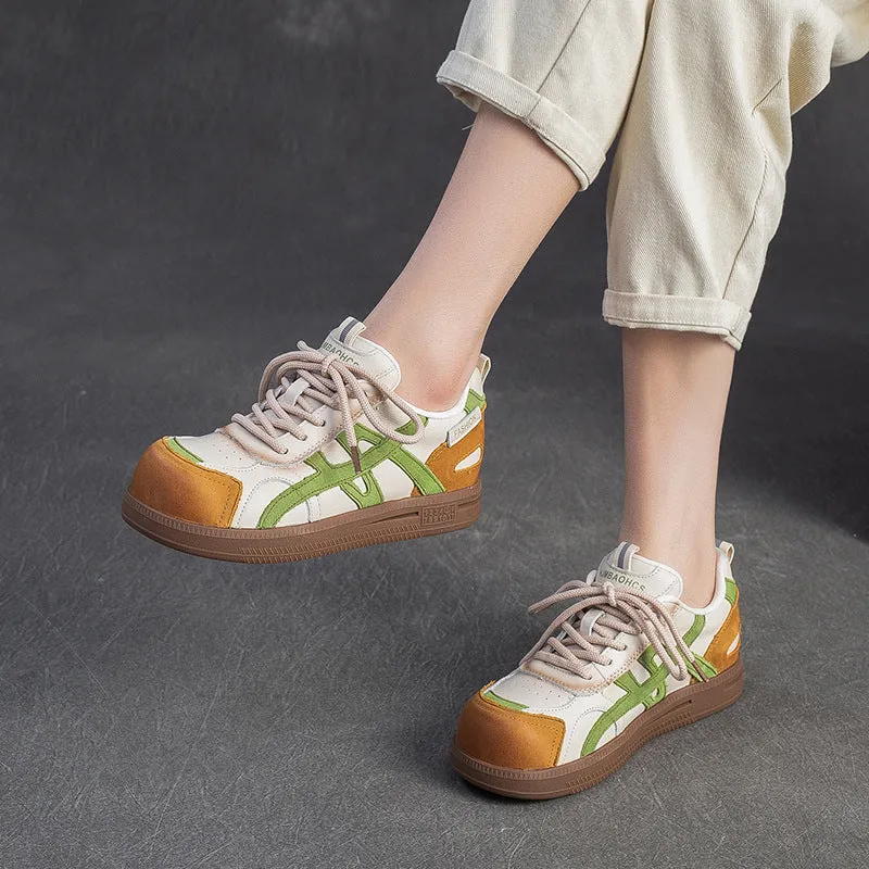 Women's Retro Quilted Leather Flat Casual Shoes Flat Pointed Wedding Shoes