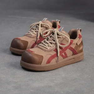 Sof Sole Athletic Flat Shoe Laces Amazon Women's Retro Quilted Leather Flat Casual Shoes