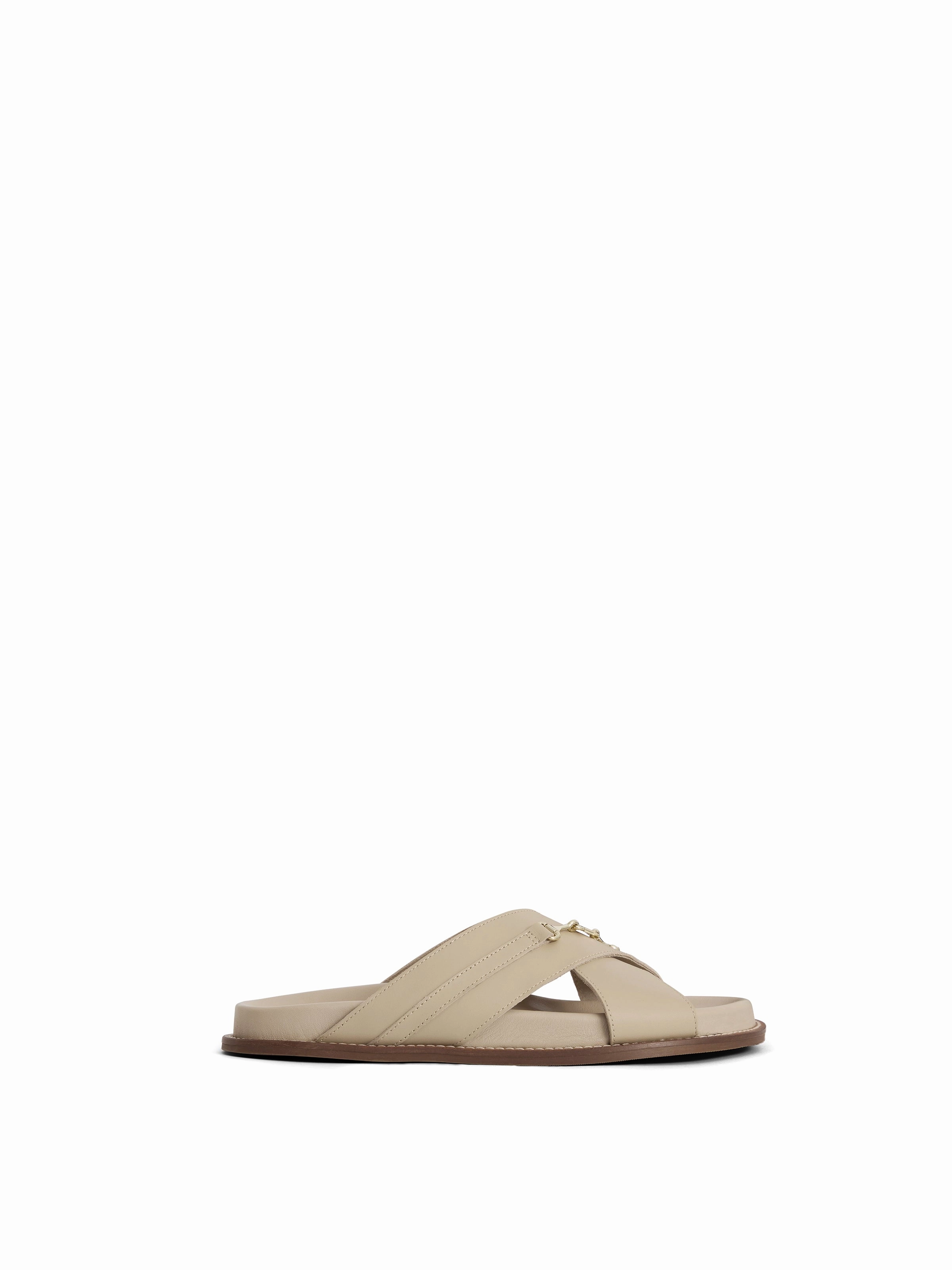 Loafers With Silver Southwold - Stone Leather