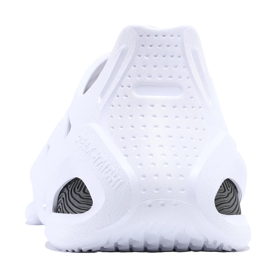 Fun Adult Slippers PEAK State Pole Clogs Unisex White Black