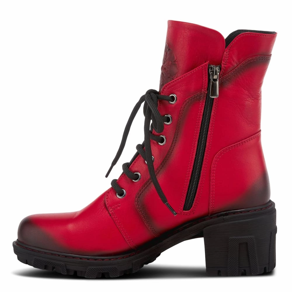 Spring Step Shoes Yoku Women's High Top Leather Boots Dresses To Wear With Tights And Boots