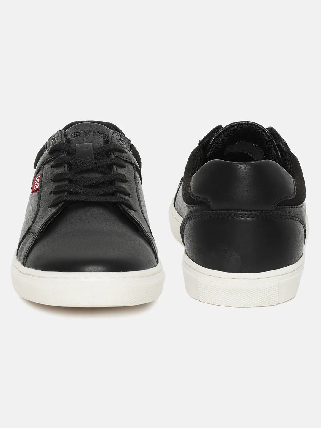 Lv Trainer Sneakers Men's Black Solid Shoes