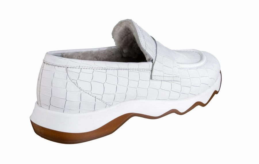 All Saints Loafers Don Abstract White