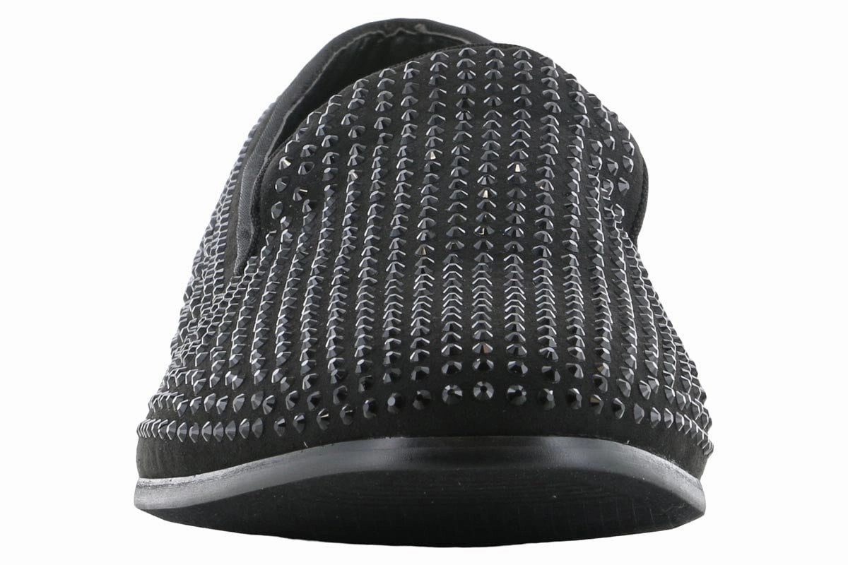 Steve Madden Caviarr Black Stud Loafer Comfy Shoes