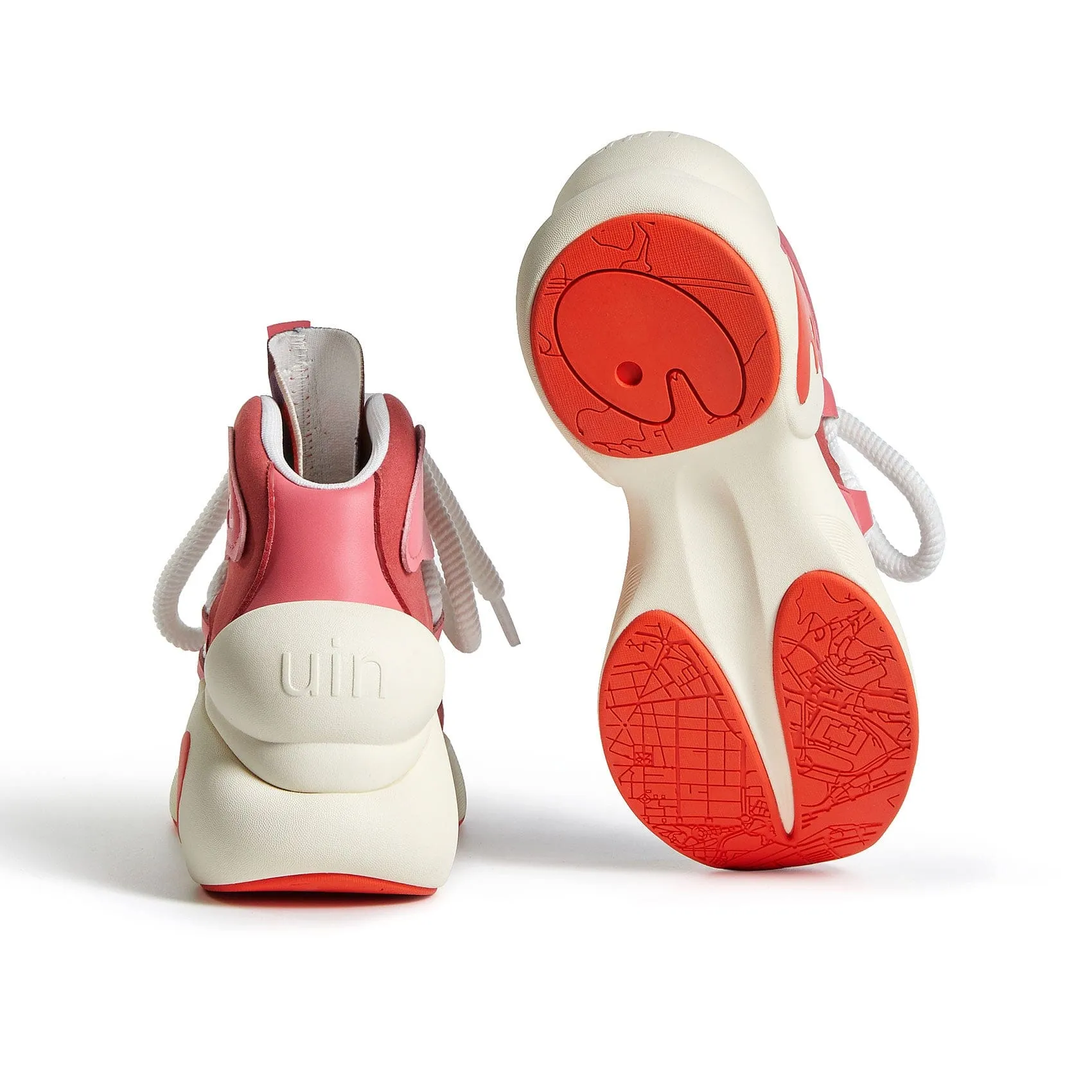 Thick Sole Basketball Shoes Strawberry Jam Bilbao A3 Women