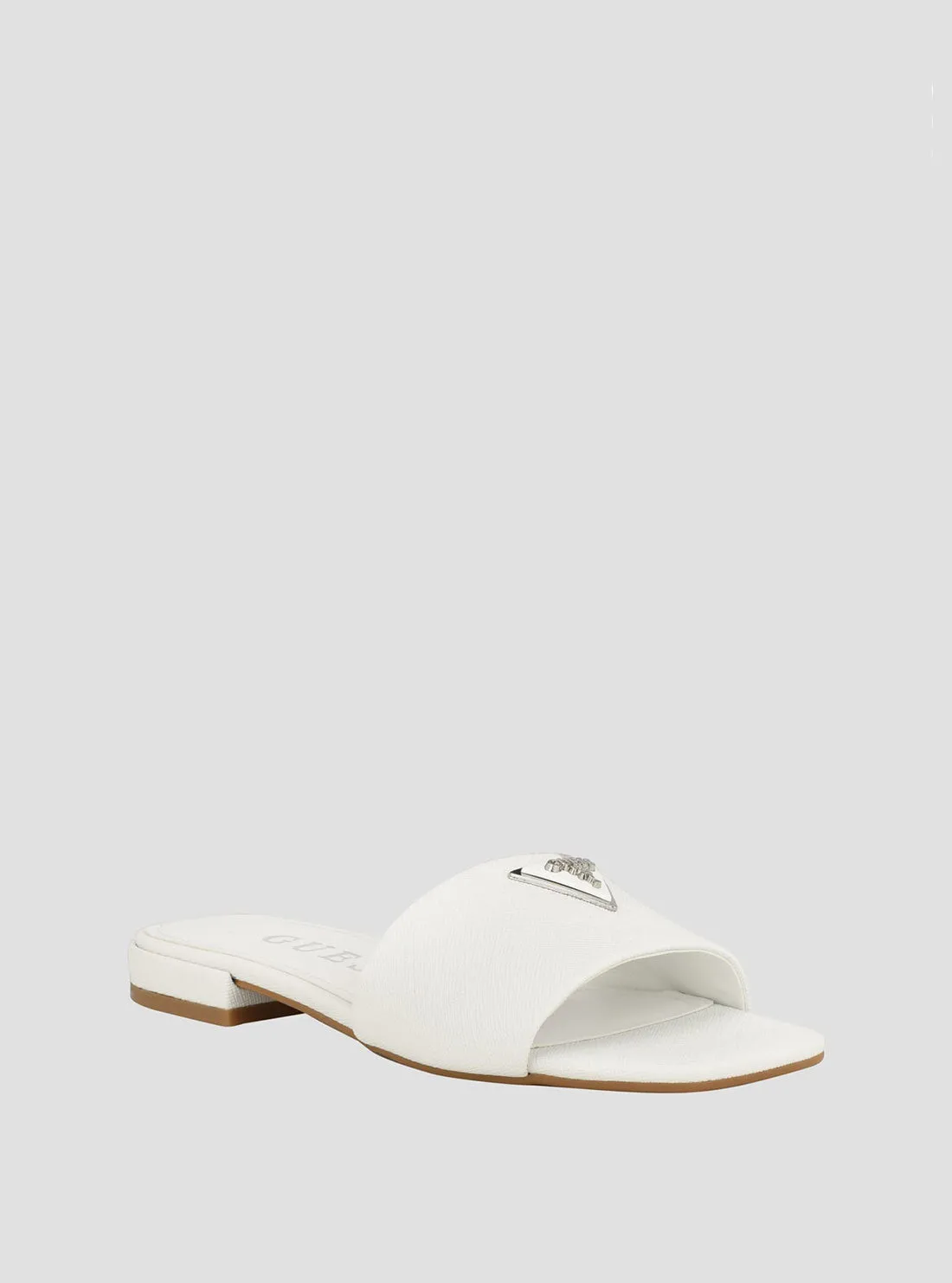 Best Sandals For High Arches White Tamed Slide Sandals