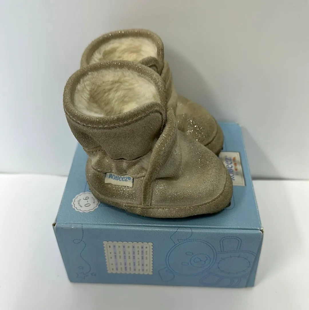 Robeez 0-6M Ankle Cowgirl Boots