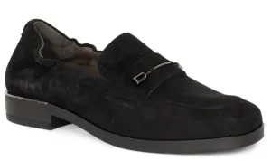 Khaite Loafers SOFTWAVES GWEN - BLACK SUEDE