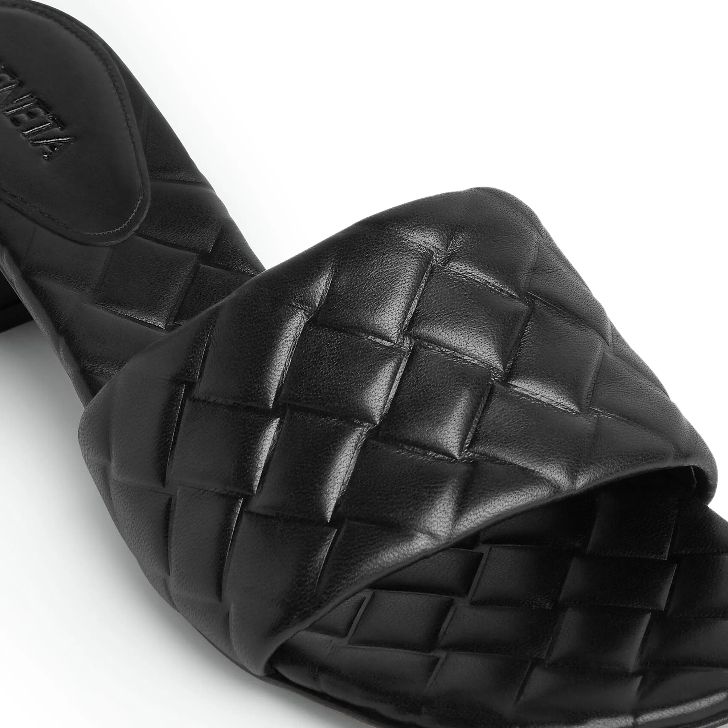 High Heel Lamp Amy Block HF Sandal, Black