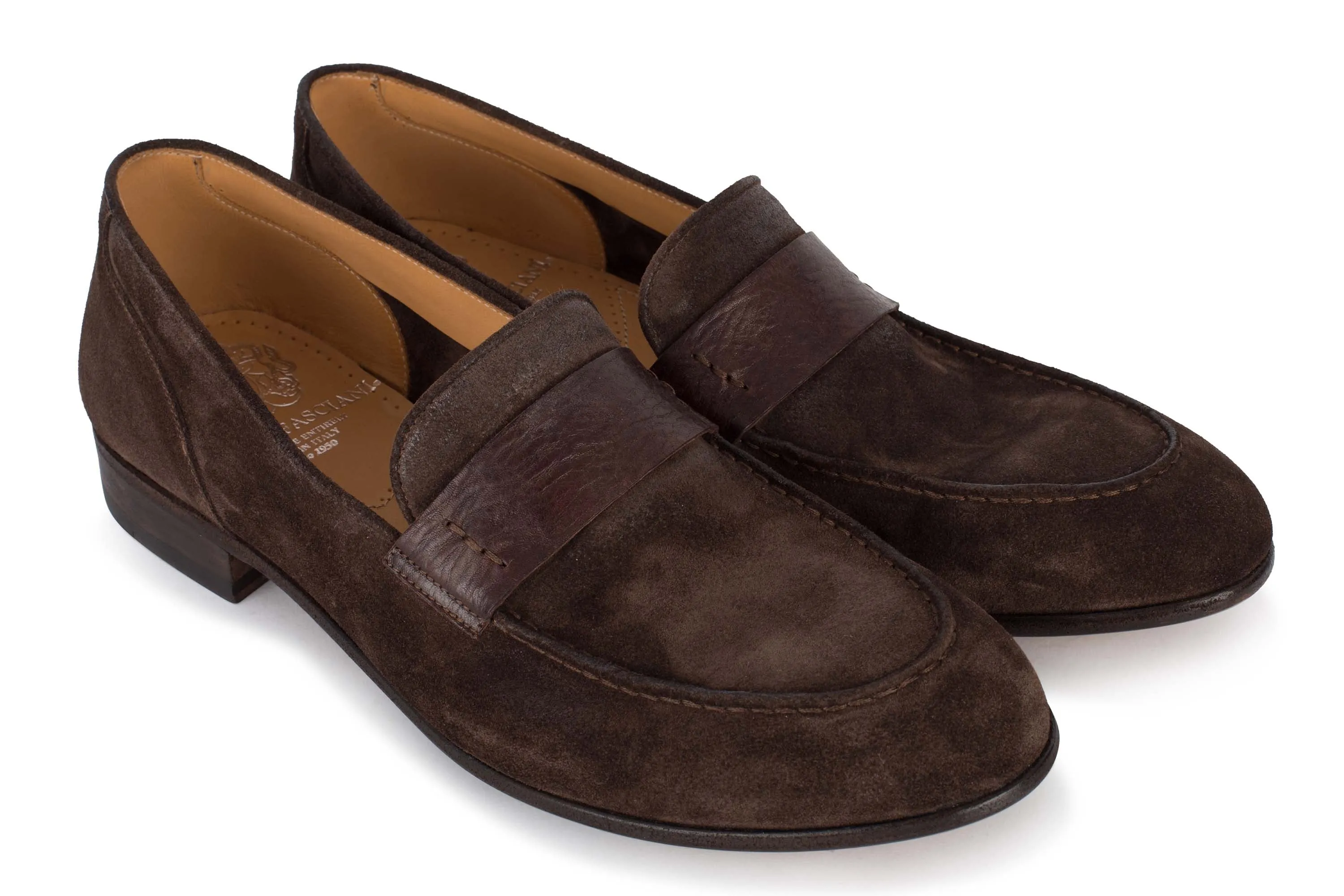 Gh Bass Lug Loafers BRIAN 61017<br>Espresso calf loafers