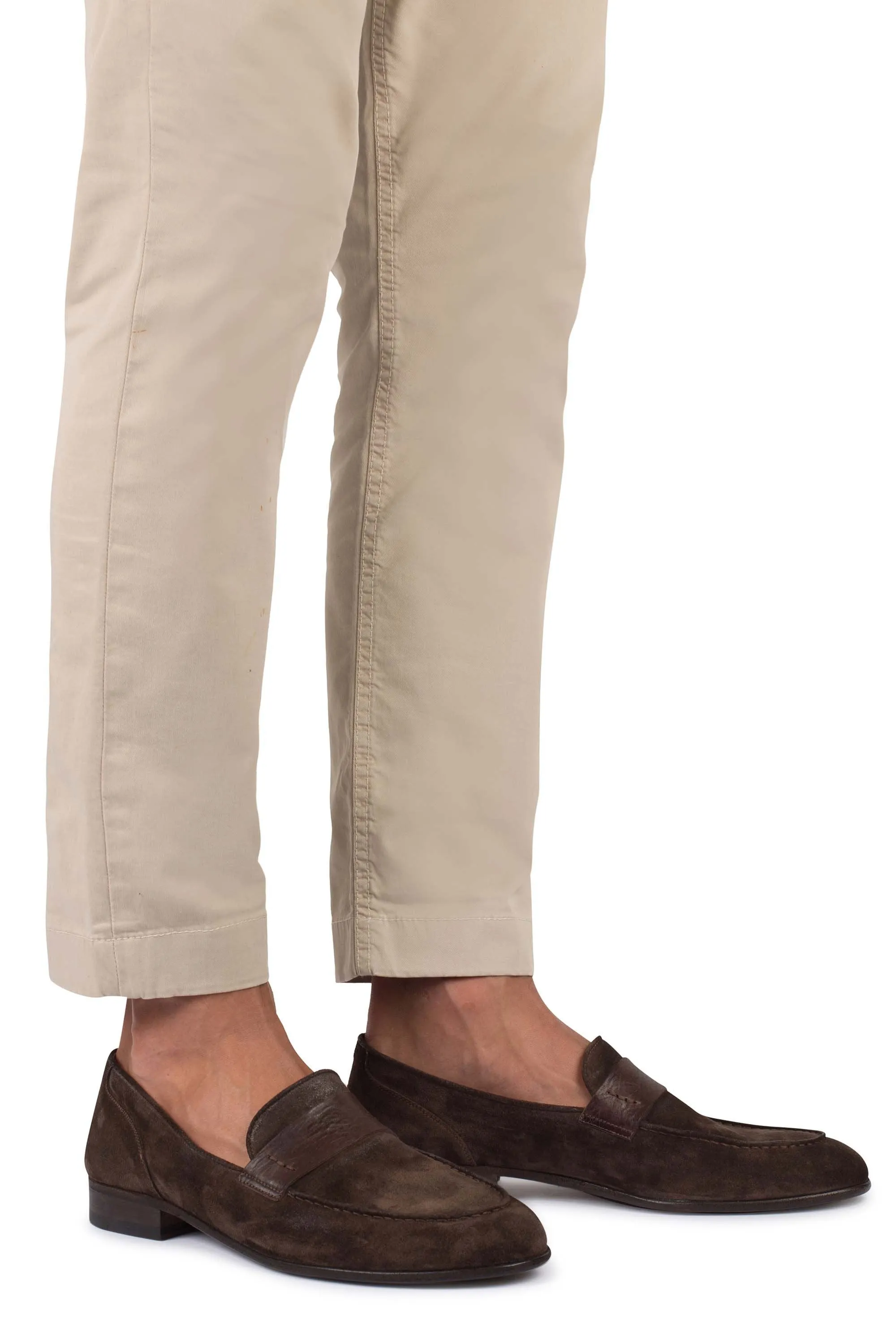 Jeans And Loafers Outfit BRIAN 61017<br>Espresso calf loafers