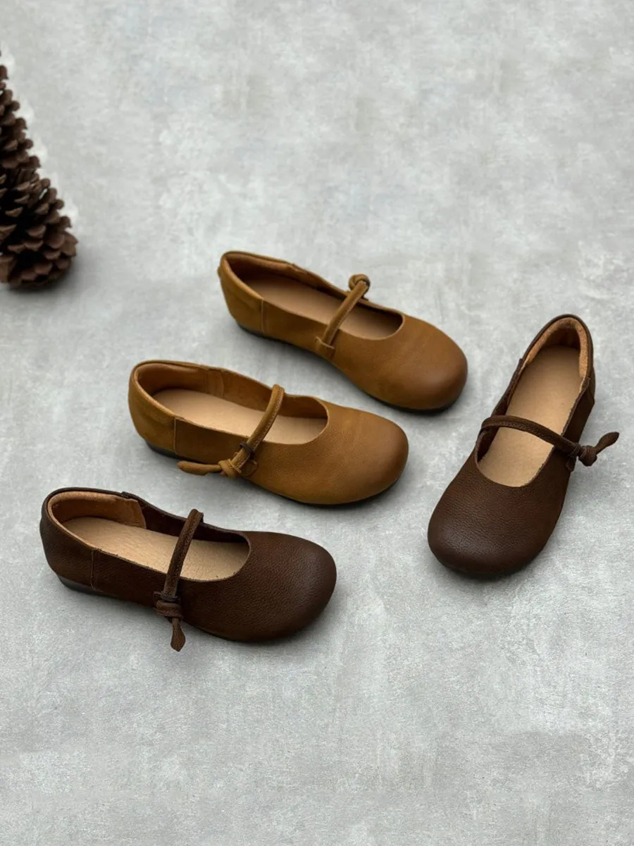Women Summer Casual Soft Genuine Leather Flat Shoes CX012 Style Of Flat Shoes